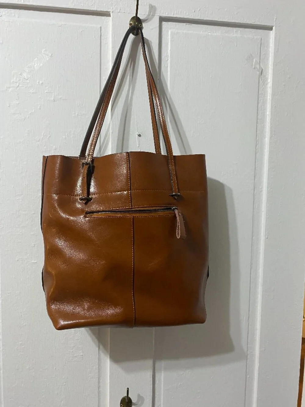 Brown Leather Tote